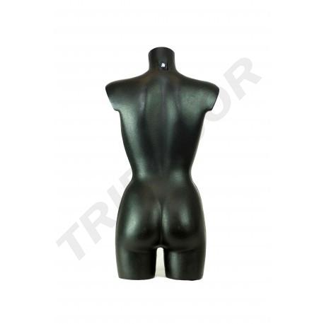 040332-Maniquí-busto-de-mujer-plástico-negro-tridecor