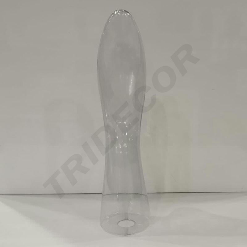 Pie de Plástico Transparente Unisex para Calcetines Cortos