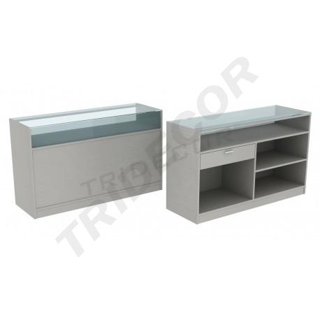 0270002-Mostrador-con-Cristal-Varios-Colores-150-x-50-x-90-cm-tridecor