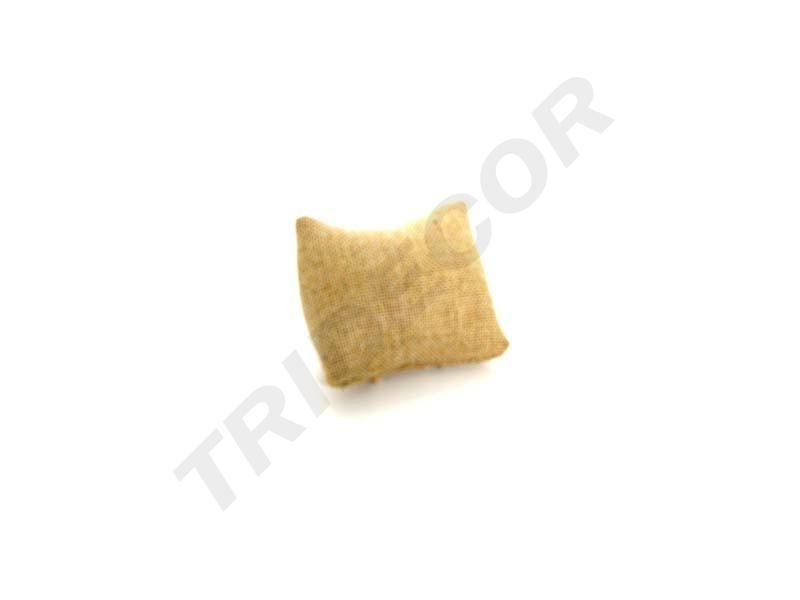 Almohadilla para pulseras en tela de lino grueso