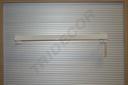 Percha blanca para lama de aluminio 60x10cm