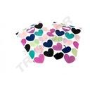 Bolsa de Plástico con Asa Troquelada 35X45 cm Corazones 100 Unidades