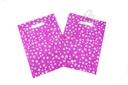 Bolsa de Margaritas con Fondo Fucsia 25X35CM 100 unidades