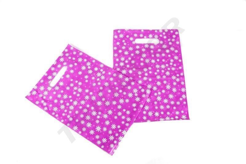 Bolsa de Margaritas con Fondo Fucsia 25X35CM 100 unidades
