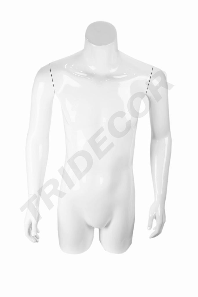 040267-Busto-de-hombre-lacado-en-blanco-brillo-con-brazos-tridecor