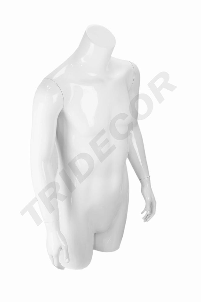 040267-Busto-de-hombre-lacado-en-blanco-brillo-con-brazos-tridecor
