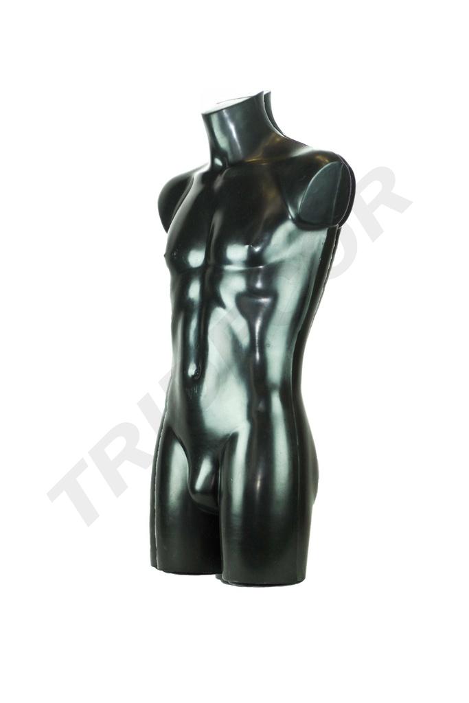 040334-Maniquí-busto-de-hombre-en-plástico-negro-tridecor