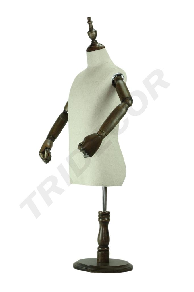 040379-Busto-infantil-ajustable-en-lino-con-brazos-articulados-tridecor