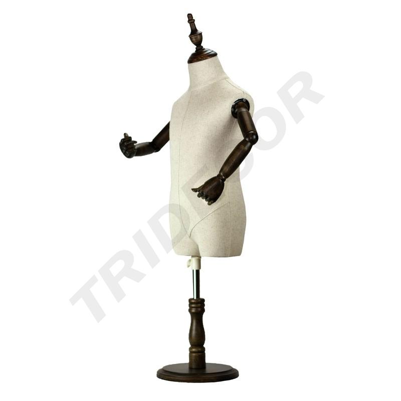 040380-Busto-infantil-de-tela-con-brazos-articulados-tridecor
