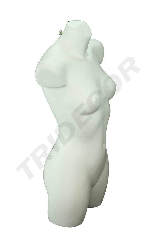 040096-Maniquí-busto-medio-cuerpo-mujer-blanco-mate-tridecor