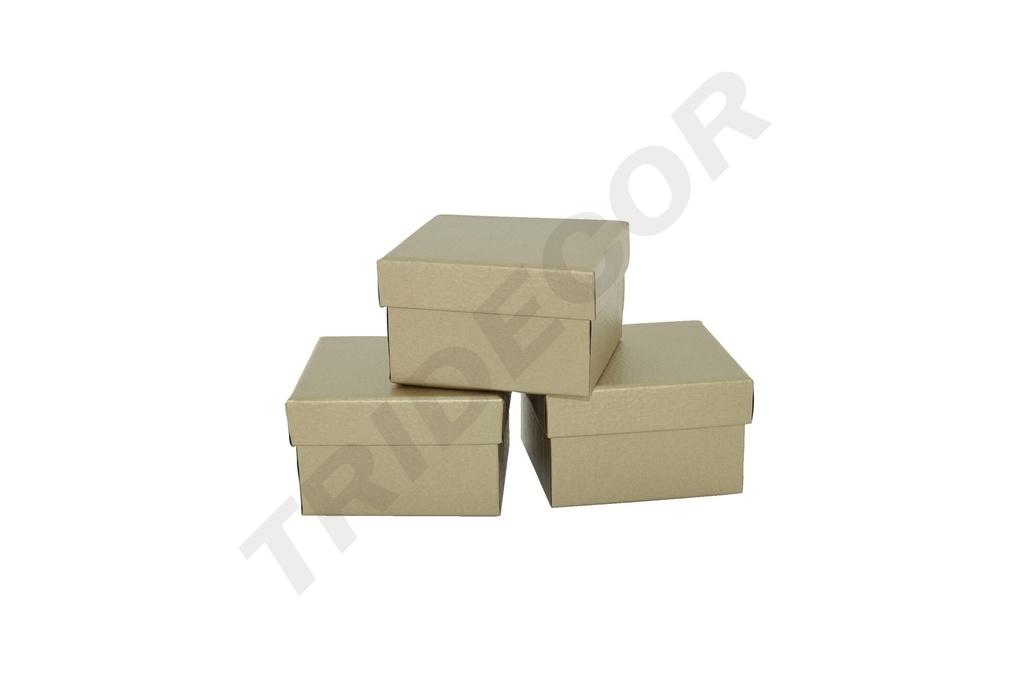 Caja de Reloj de Oro en Bruto 12 Unidades 8.5X9X5.5