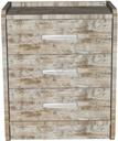 Cómoda de Madera de Varios Colores 50x35x60cm