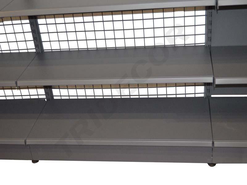 Estantería de Metal Gris con Malla 120X200cm