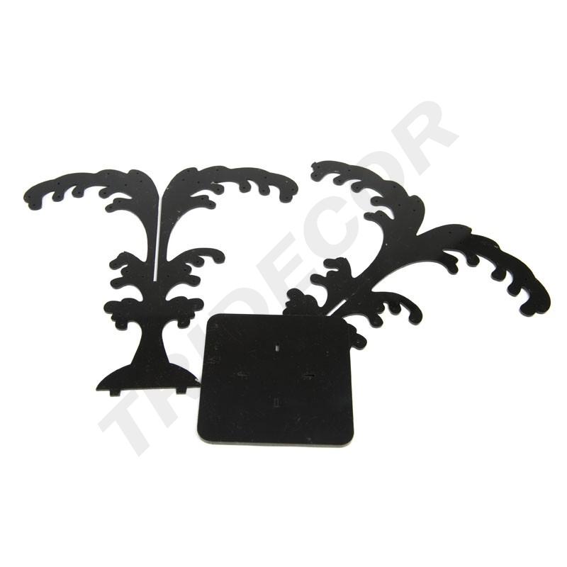007062-Expositor-pendientes-acrílico-negro-forma-palmera-tridecor