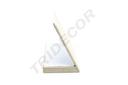 Exhibidor de Pulseras de Lino Beige 25X11.5X8cm