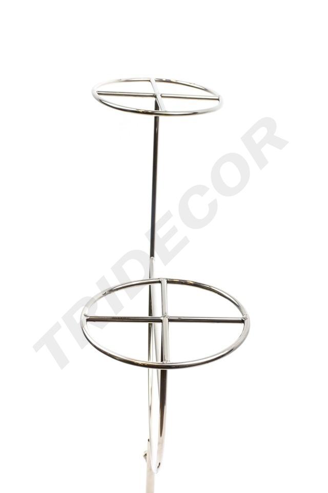 Expositor de Acero para Sombreros, Altura Regulable Tridecor
