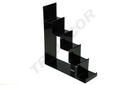 007144-Expositor-metacrilato-negro-escalera-5-alturas-tridecor