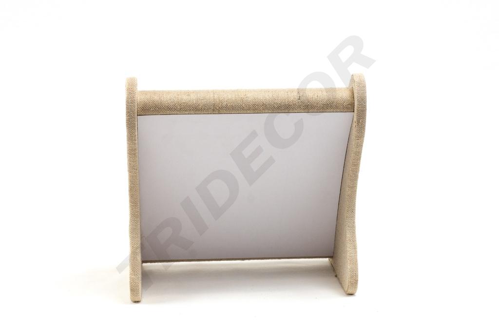 Soporte de Exhibición para Anillo de Lino Grueso 25X24.5X15cm