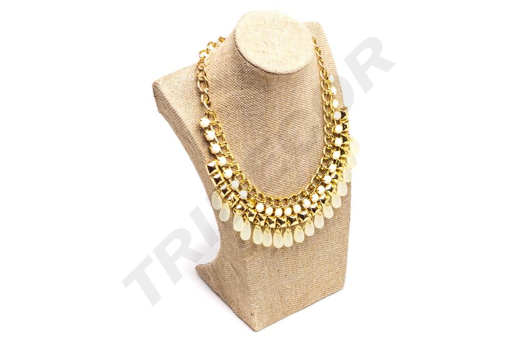 Expositor de Collares de Lino Grueso 18.5X10X30cm