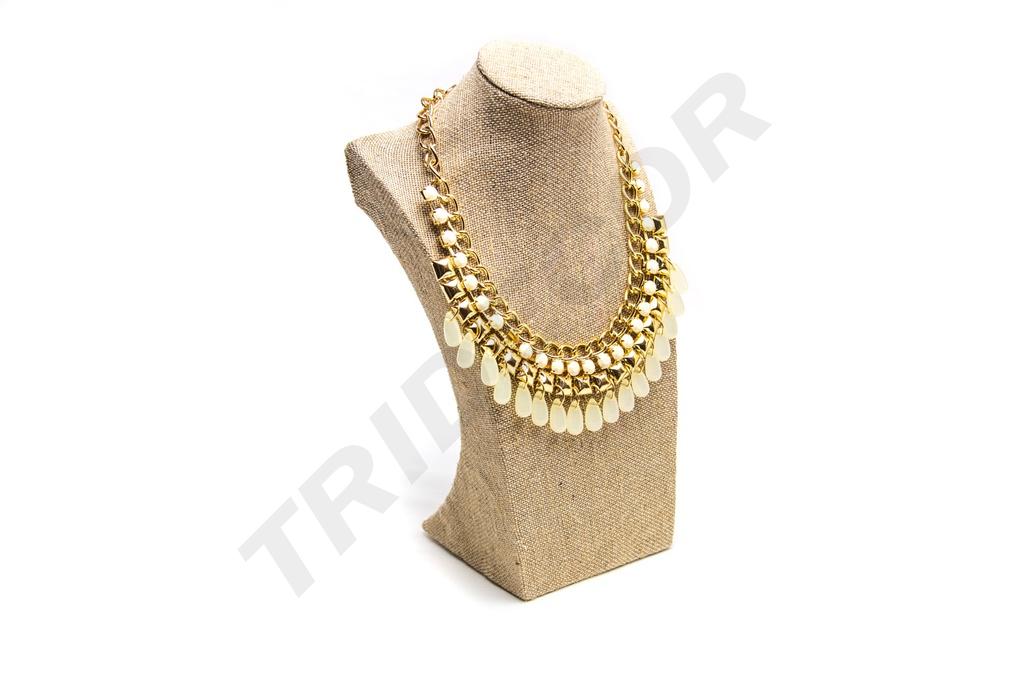Expositor de Collares de Lino Grueso 18.5X10X30cm