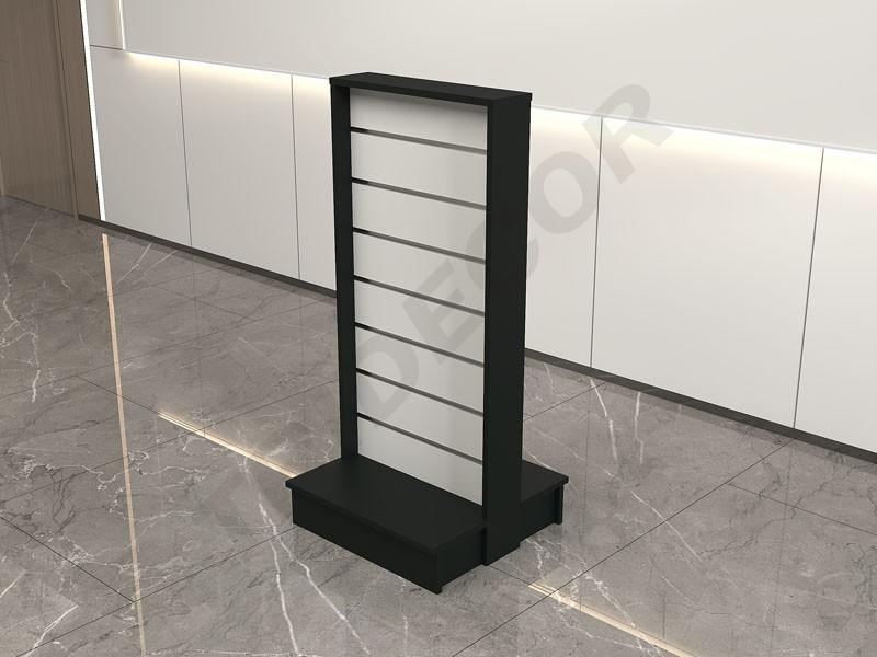 0273003-Expositor-Góndola-Doble-Cara-60-X-60-X-135-cm-blanco-negro-tridecor