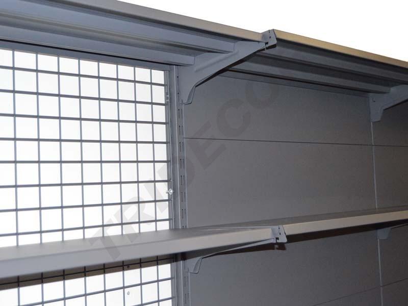Estanterías-Metálicas-Góndola-Gris-Con-Chapa-90-x-200-Cm-tridecor