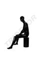 040279-Maniquí-de-hombre-sentado-negro-brillo-tridecor