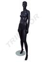 Maniquí Femenino Gris Mate con Características