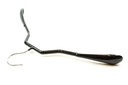 Percha de Madera Forrada de Goma Negra 42cm 5unidades