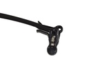 Perchas de Plástico para Lencería, Color Negro, 27 cm, 10 Unidades