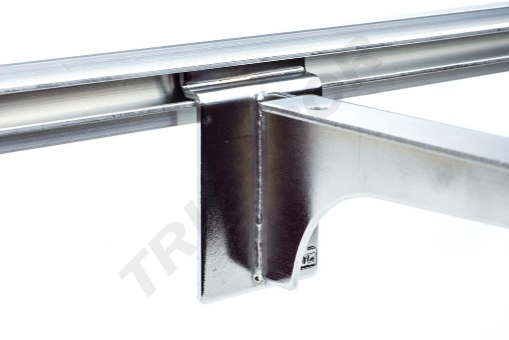 Soporte para Vidrio/Estante en Par para Panel de Lamas de 40cm