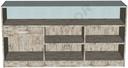 0270003/O-Mostrador-con-Cristal-de-Varios-Colores-180-x-50-x-90-cm-tridecor