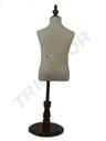 040378-Busto-infantil-con-tela-de-lino-base-de-madera-tridecor