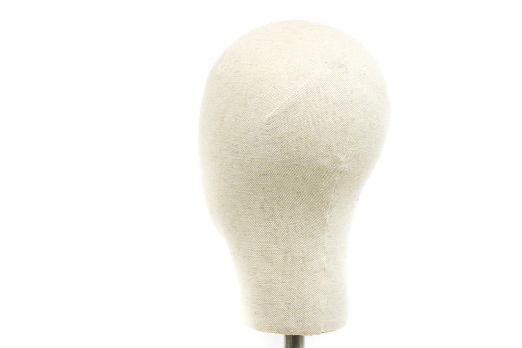 Modelo de Cabeza de Lino con Altura Ajustable para Mujeres