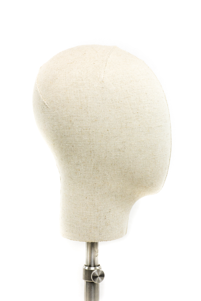 Modelo de Cabeza de Lino con Altura Ajustable para Mujeres