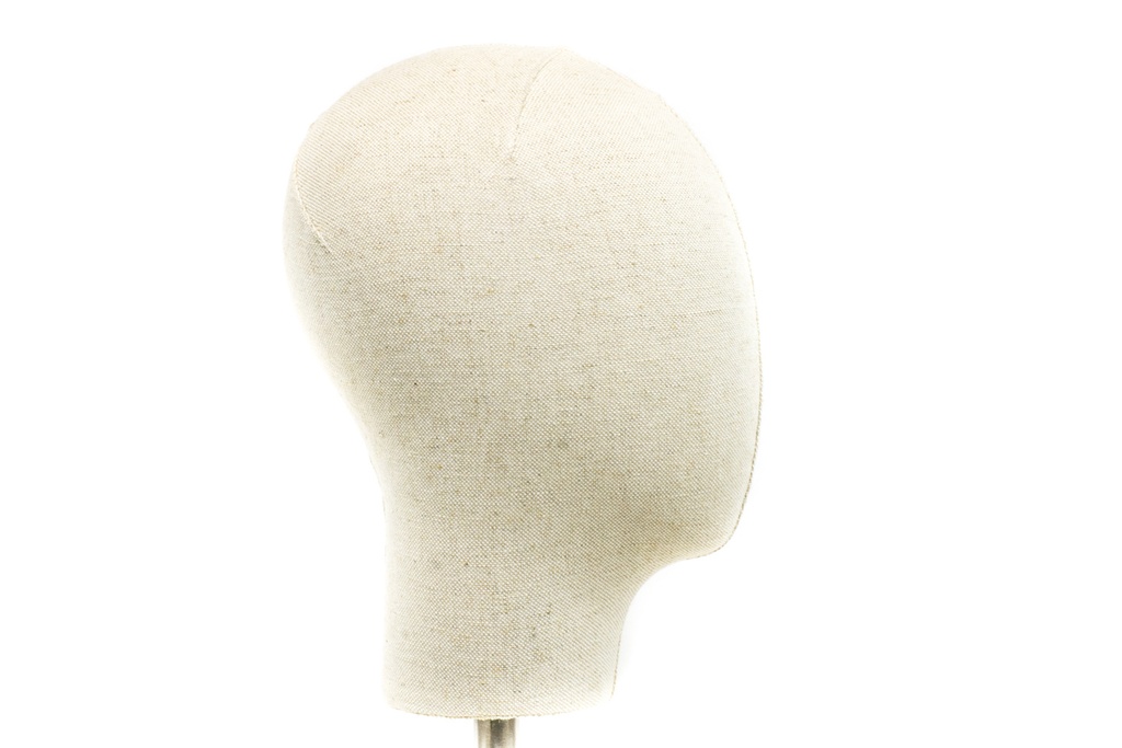 Modelo de Cabeza de Lino con Altura Ajustable para Mujeres