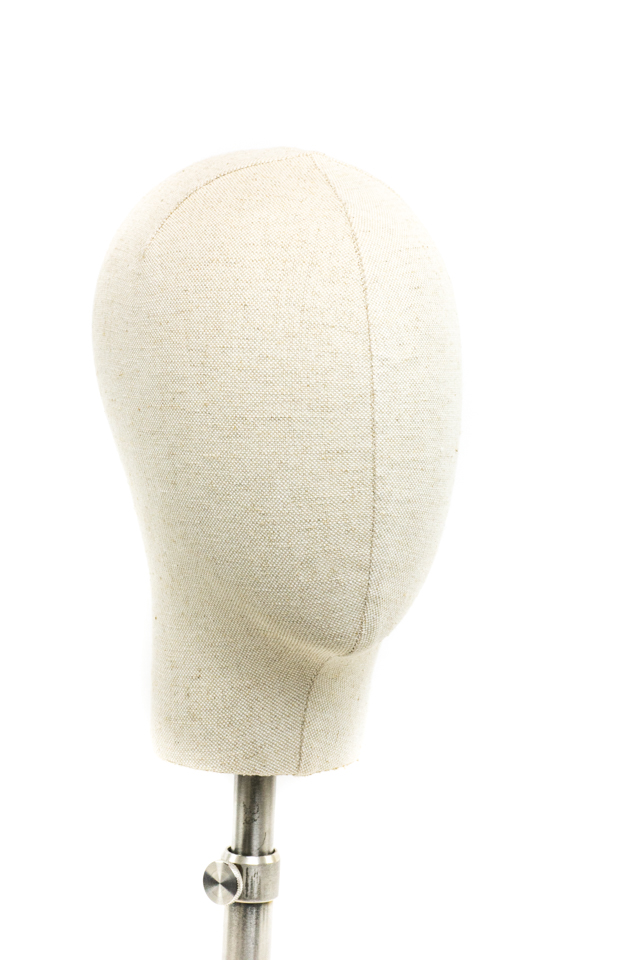 Modelo de Cabeza de Lino con Altura Ajustable para Mujeres