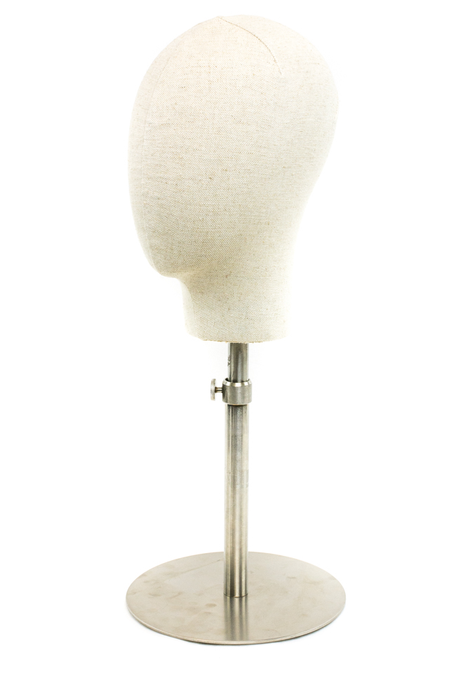 Modelo de Cabeza de Lino con Altura Ajustable para Mujeres