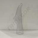 Pie de Plástico Transparente Unisex para Calcetines Cortos