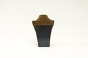 Expositor de Collar de Terciopelo Marrón 26X9.5X16.5cm