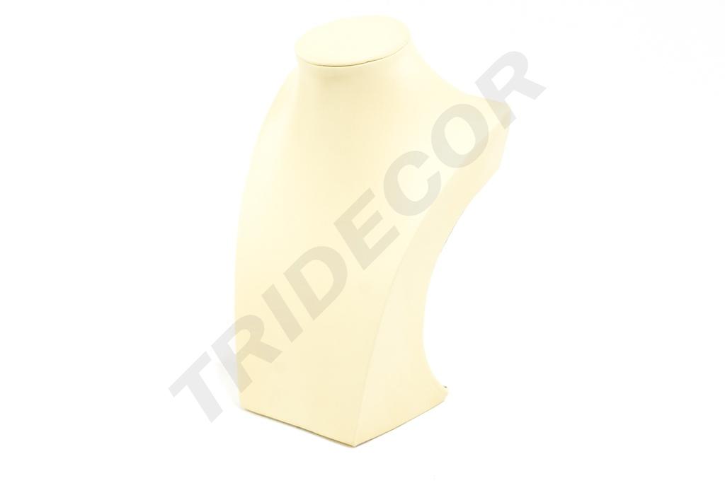 Expositor de Collares de Cuero Sintético de Vainilla