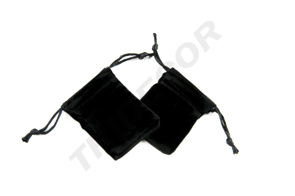 Bolsa de Terciopelo Negro. 50 Unidades