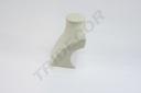 Expositor de Collar de Lino Beige 7,5X12,5X16cm