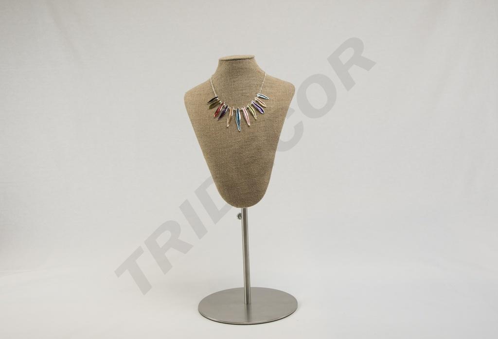 Expositor de Collares de Lino Grueso 20X13X9cm