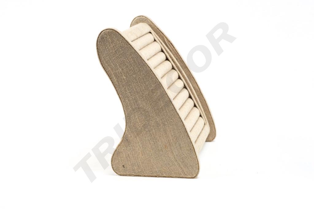 Soporte de Exhibición para Anillo de Lino Grueso 25X24.5X15cm