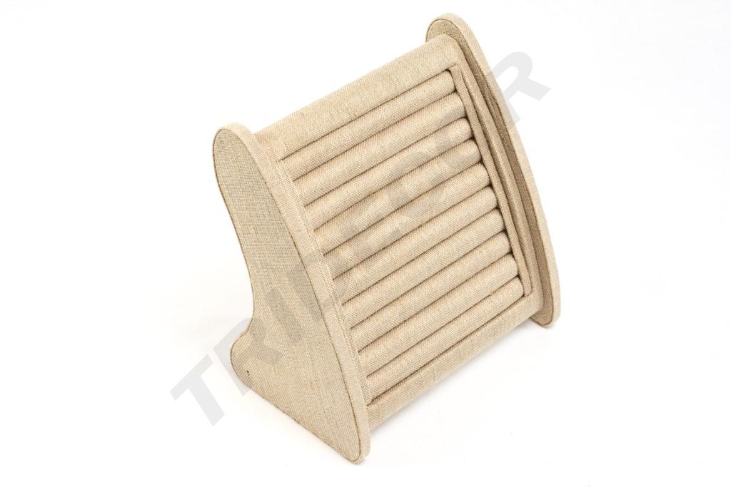 Soporte de Exhibición para Anillo de Lino Grueso 25X24.5X15cm
