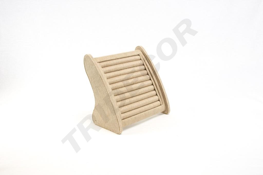 Soporte de Exhibición para Anillo de Lino Grueso 25X24.5X15cm