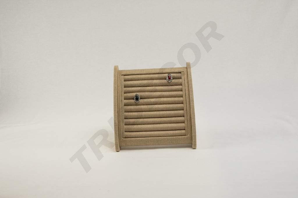 Soporte de Exhibición para Anillo de Lino Grueso 25X24.5X15cm