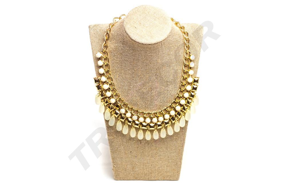 Expositor de Collares de Lino Grueso 18.5X10X30cm