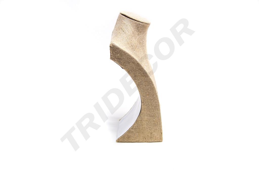 Expositor de Collares de Lino Grueso 18.5X10X30cm